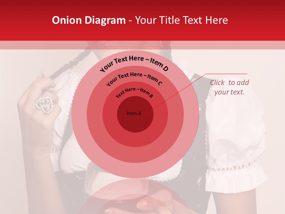 Hat Beer Glass Bavarian PowerPoint Template