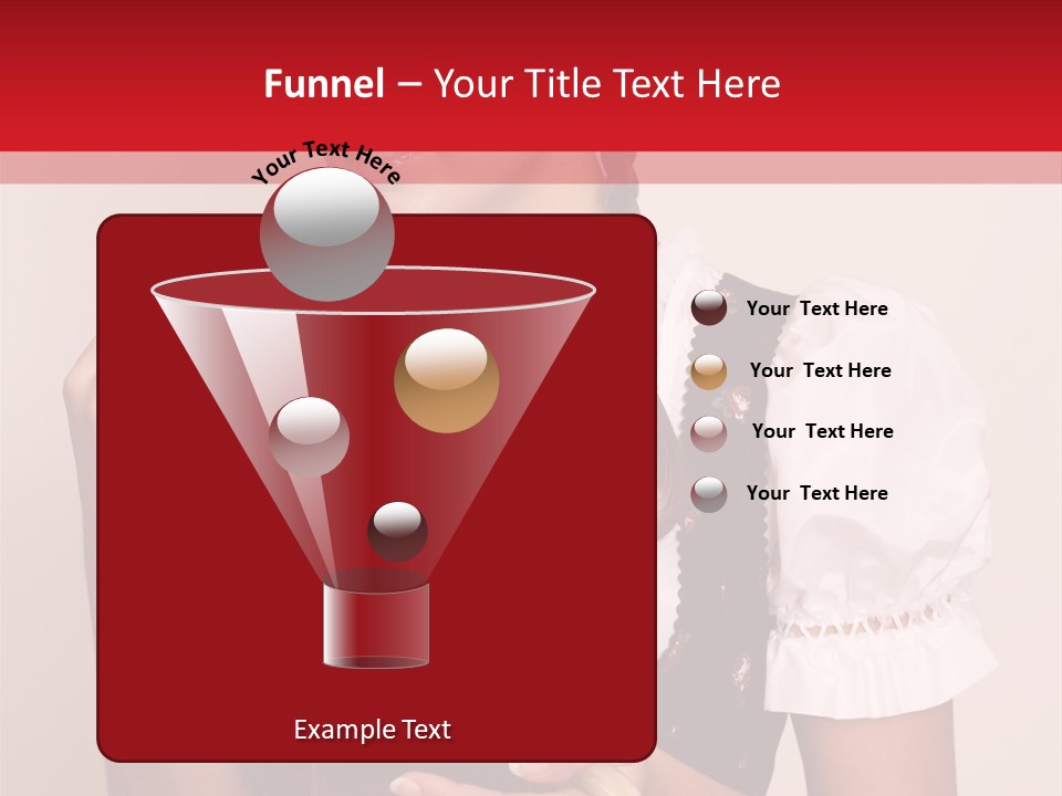 Hat Beer Glass Bavarian PowerPoint Template