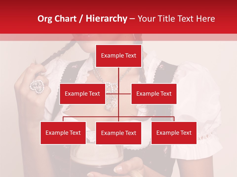 Hat Beer Glass Bavarian PowerPoint Template