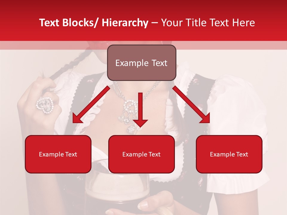 Hat Beer Glass Bavarian PowerPoint Template