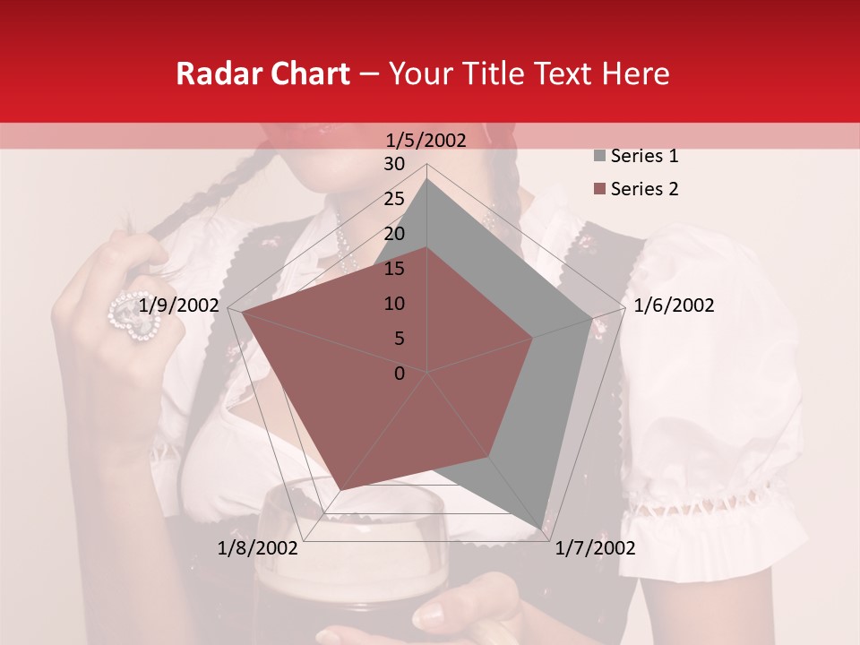 Hat Beer Glass Bavarian PowerPoint Template