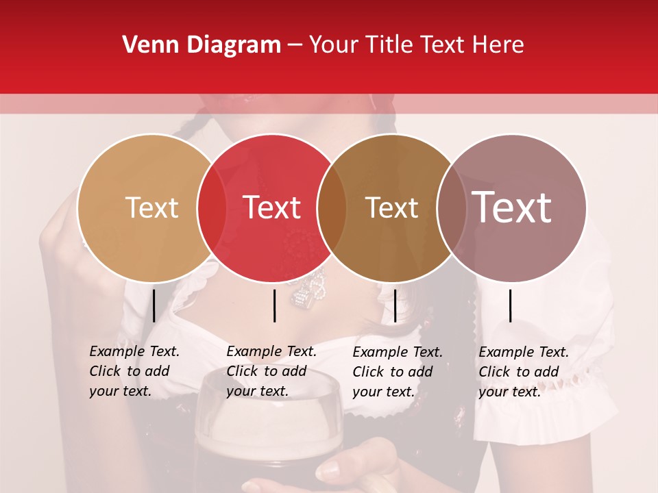Hat Beer Glass Bavarian PowerPoint Template