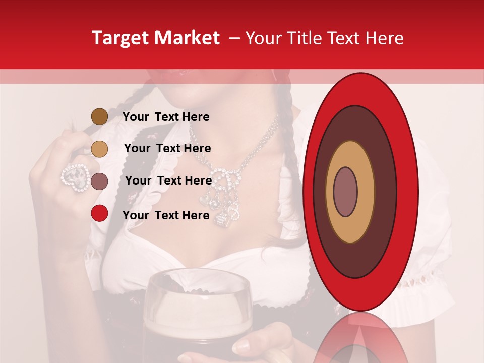 Hat Beer Glass Bavarian PowerPoint Template