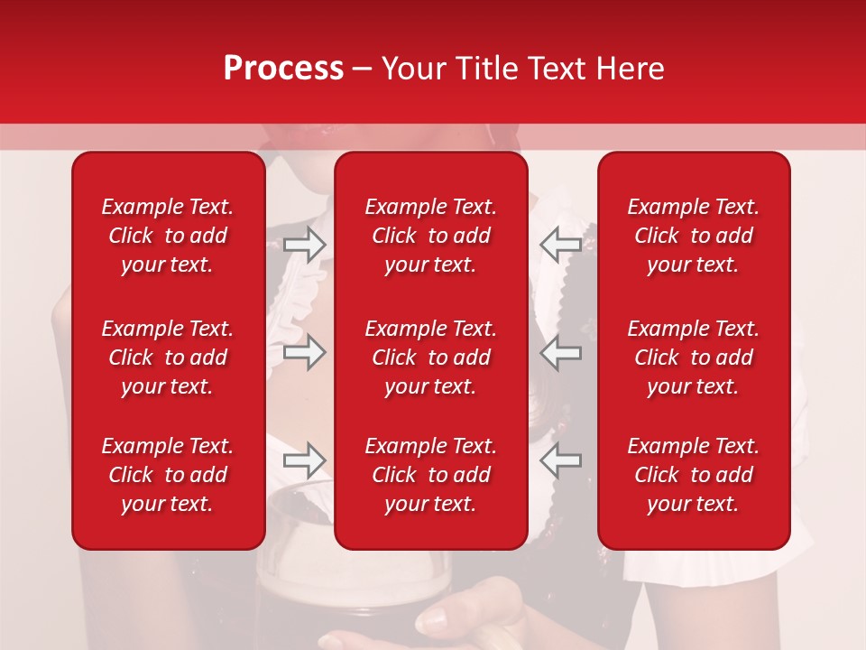 Hat Beer Glass Bavarian PowerPoint Template