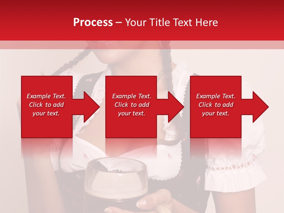 Hat Beer Glass Bavarian PowerPoint Template