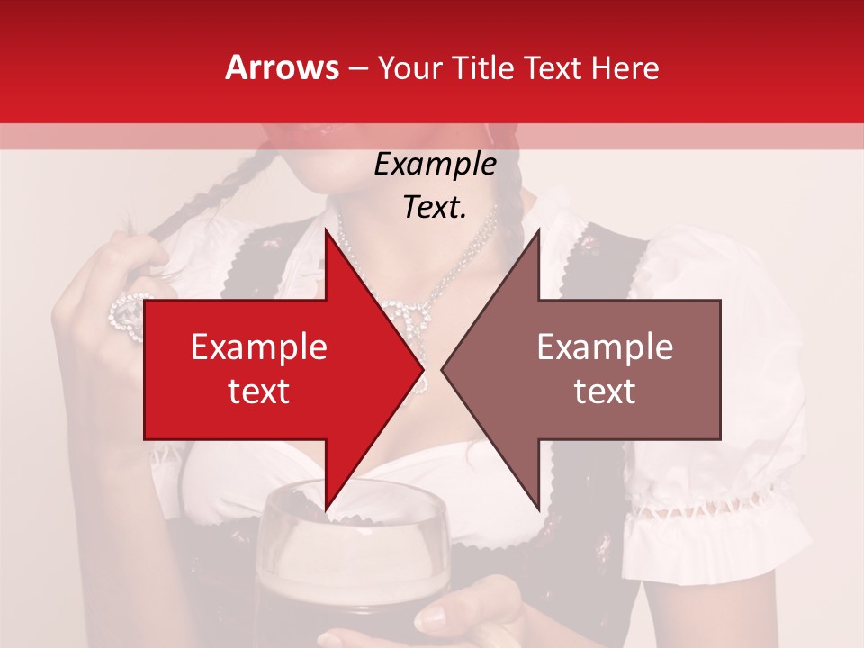 Hat Beer Glass Bavarian PowerPoint Template