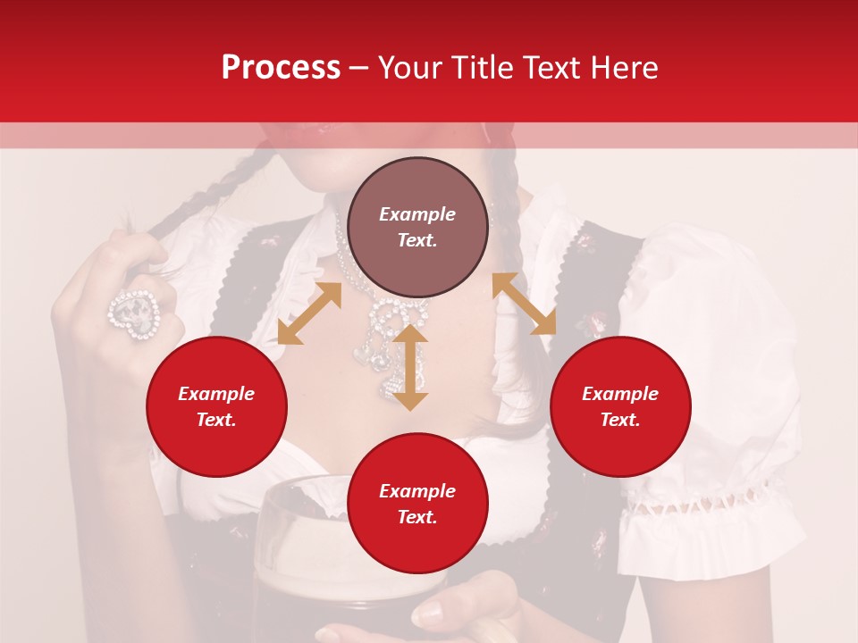 Hat Beer Glass Bavarian PowerPoint Template