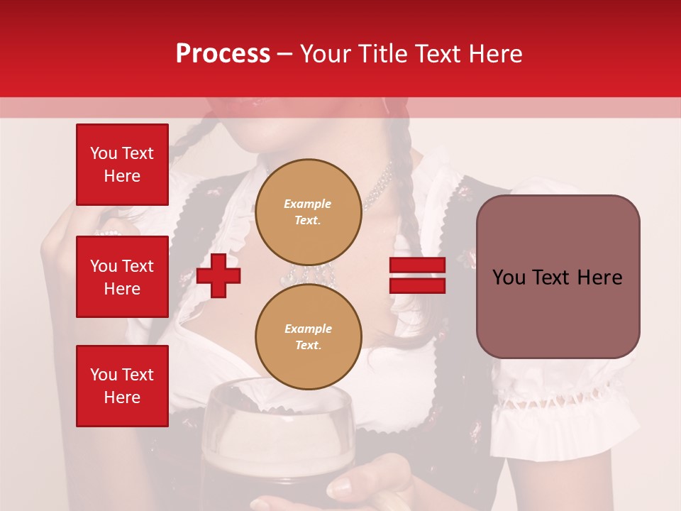 Hat Beer Glass Bavarian PowerPoint Template
