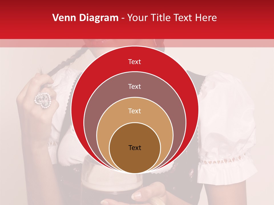 Hat Beer Glass Bavarian PowerPoint Template