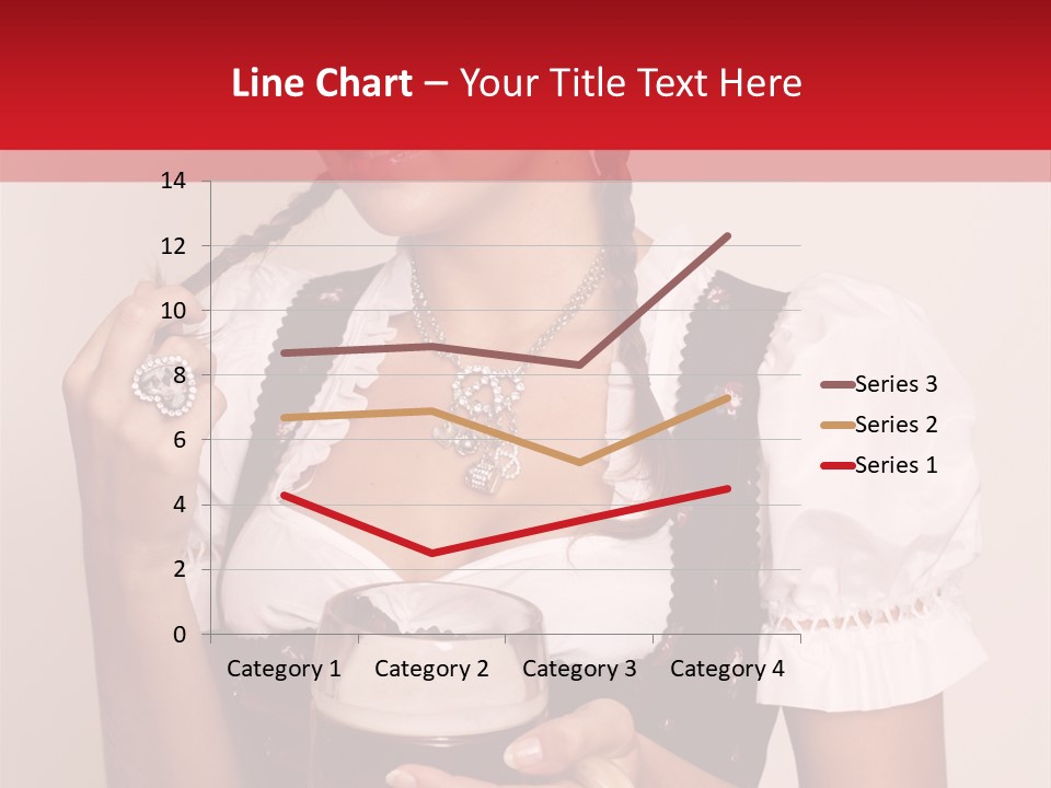 Hat Beer Glass Bavarian PowerPoint Template