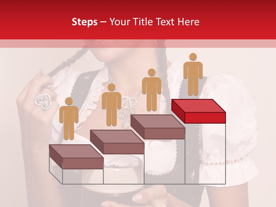 Hat Beer Glass Bavarian PowerPoint Template