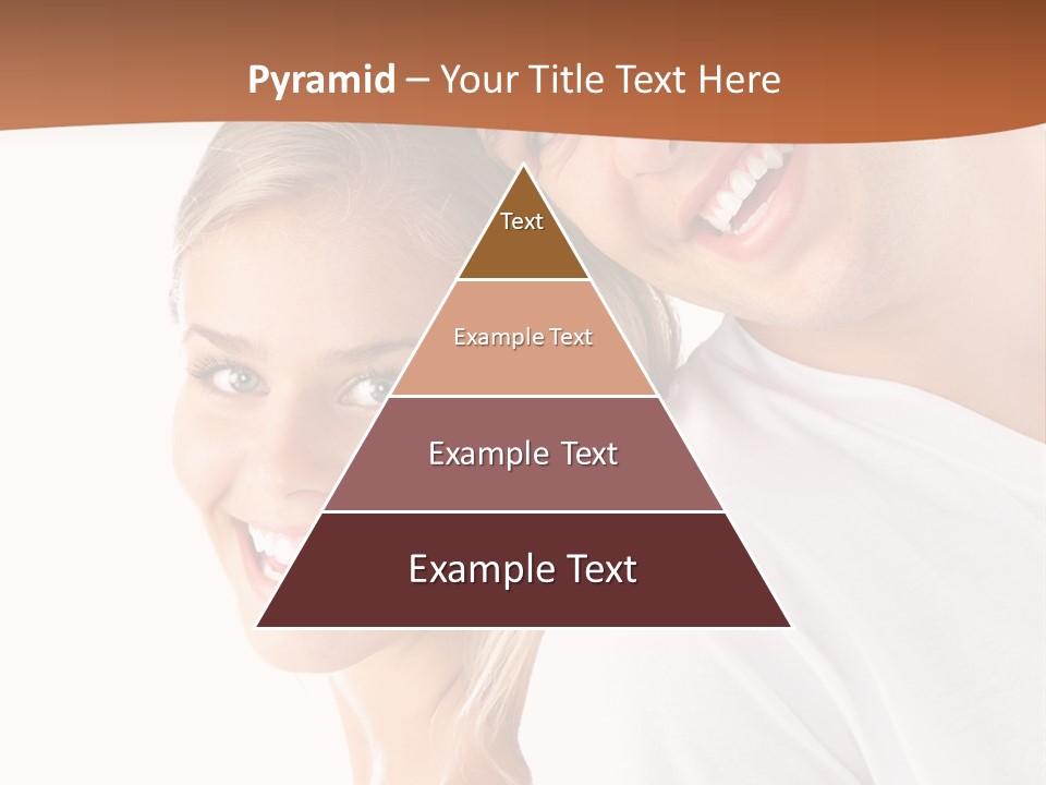 Hugging Teenager Happy PowerPoint Template