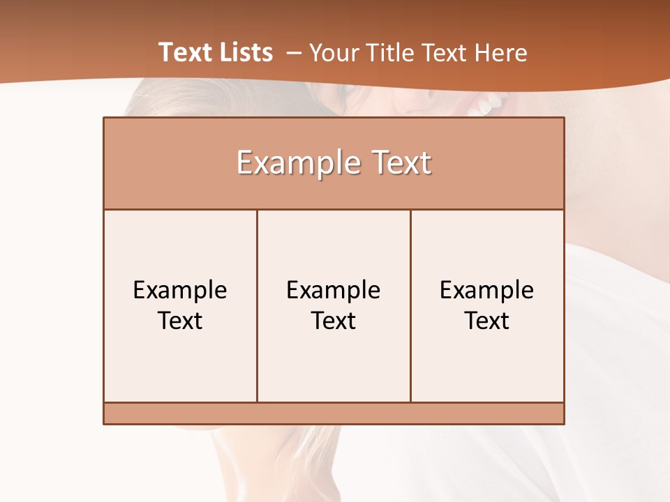 Hugging Teenager Happy PowerPoint Template