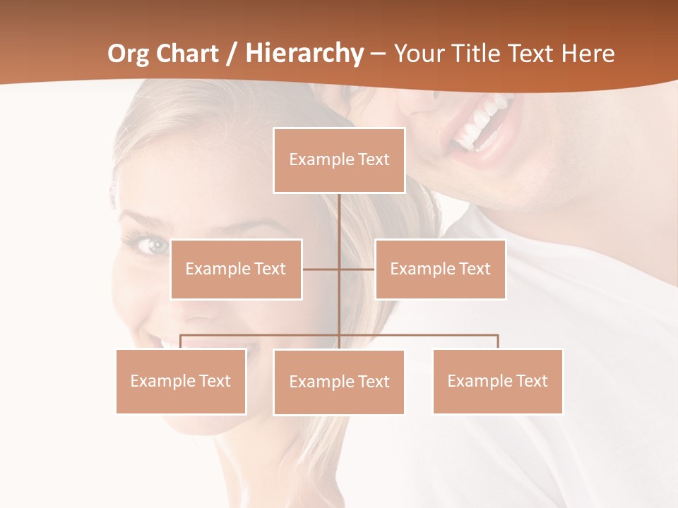 Hugging Teenager Happy PowerPoint Template