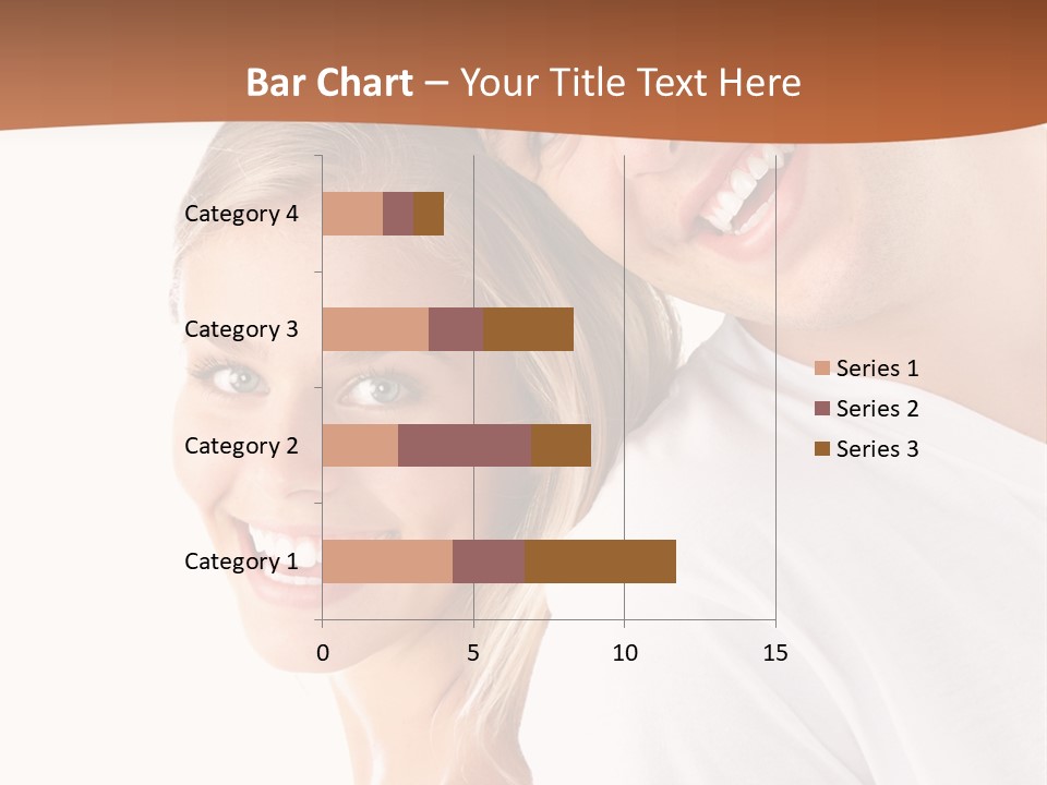 Hugging Teenager Happy PowerPoint Template