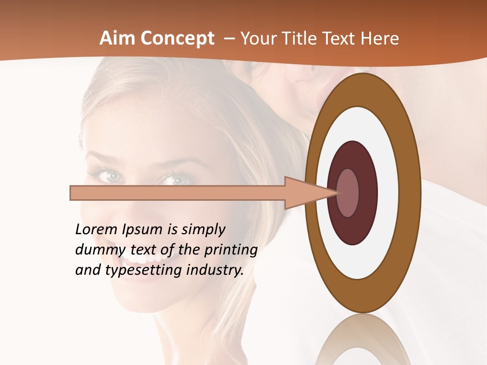 Hugging Teenager Happy PowerPoint Template