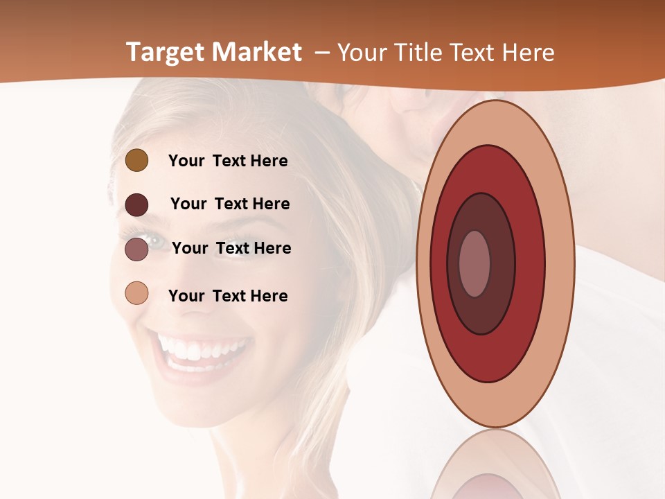 Hugging Teenager Happy PowerPoint Template