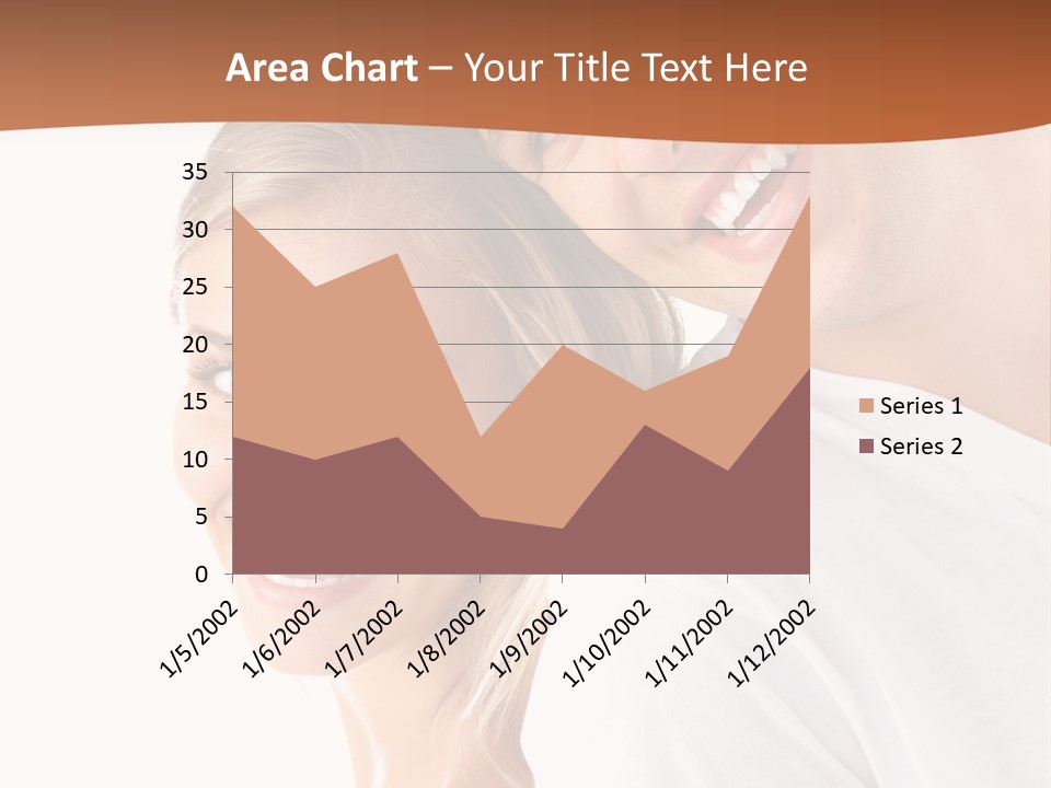 Hugging Teenager Happy PowerPoint Template