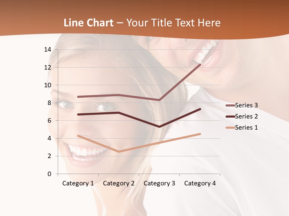 Hugging Teenager Happy PowerPoint Template