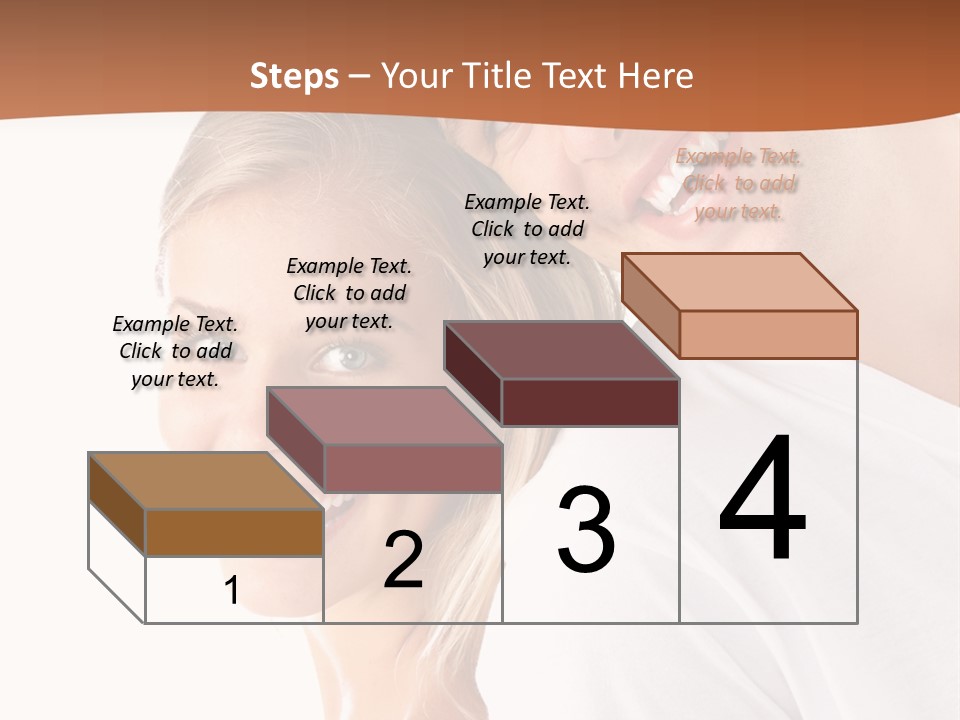 Hugging Teenager Happy PowerPoint Template