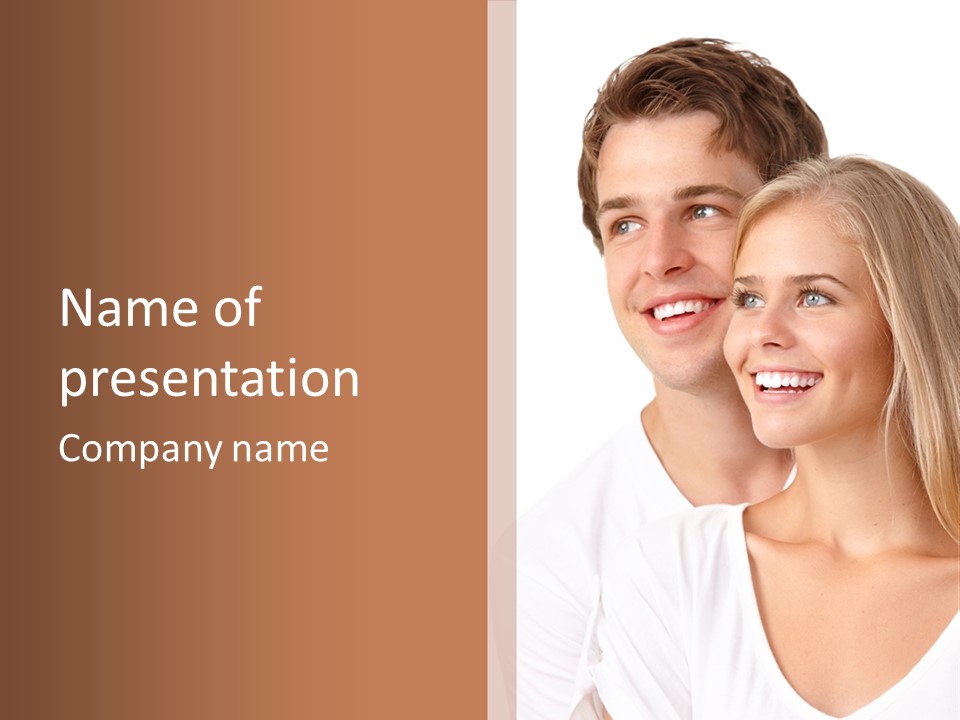 Mouth Face Teeth PowerPoint Template