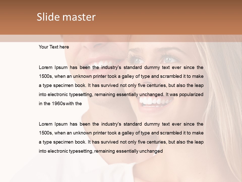 Mouth Face Teeth PowerPoint Template