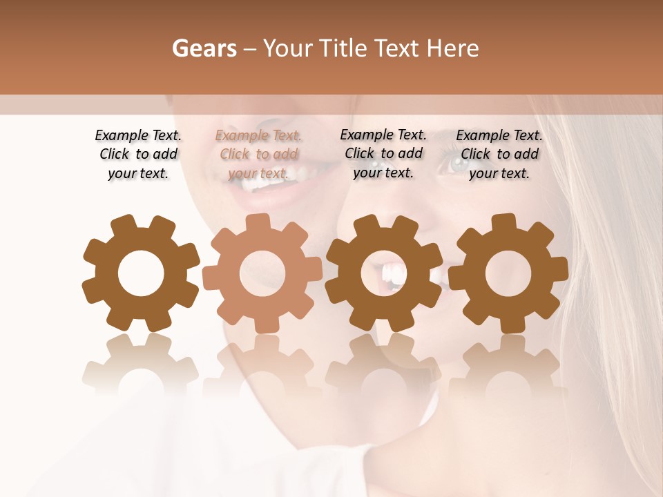 Mouth Face Teeth PowerPoint Template