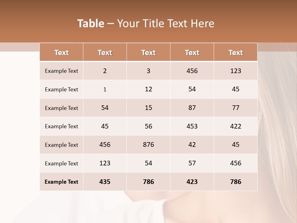 Mouth Face Teeth PowerPoint Template