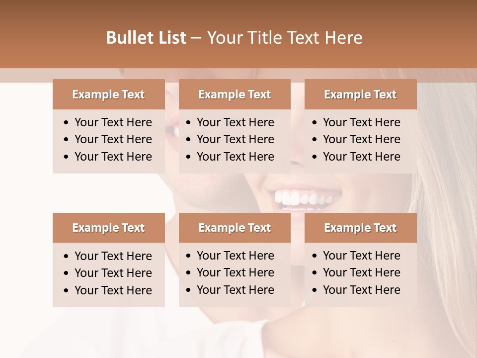 Mouth Face Teeth PowerPoint Template