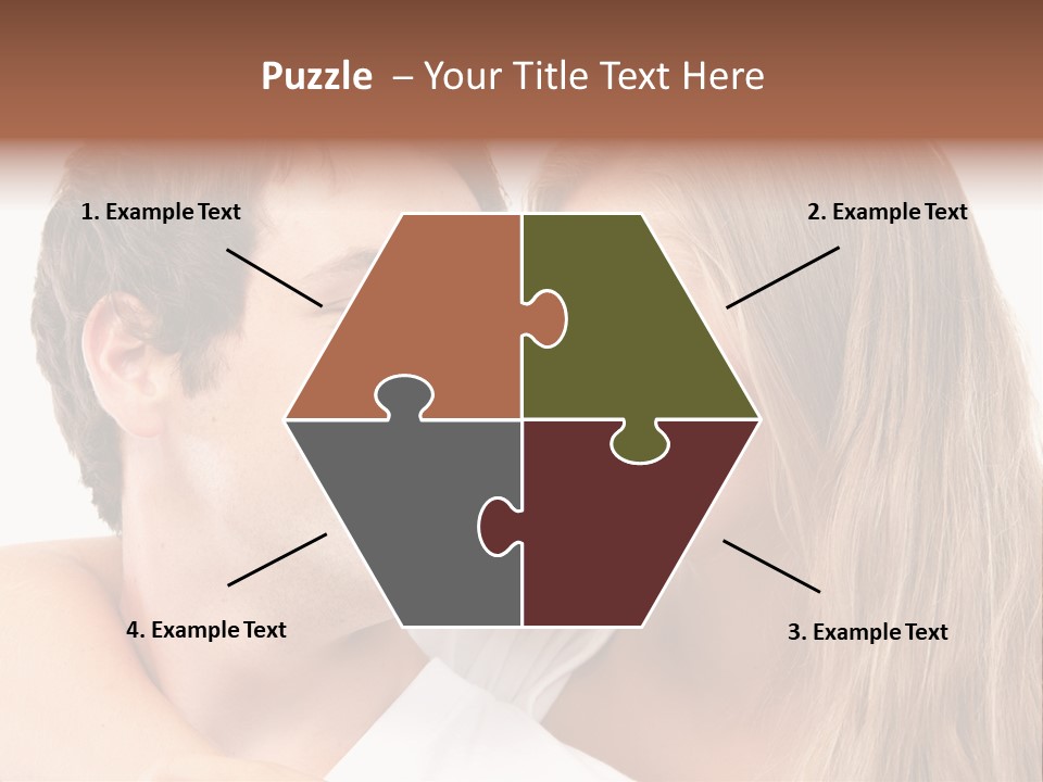 Valentine Couple Funny PowerPoint Template