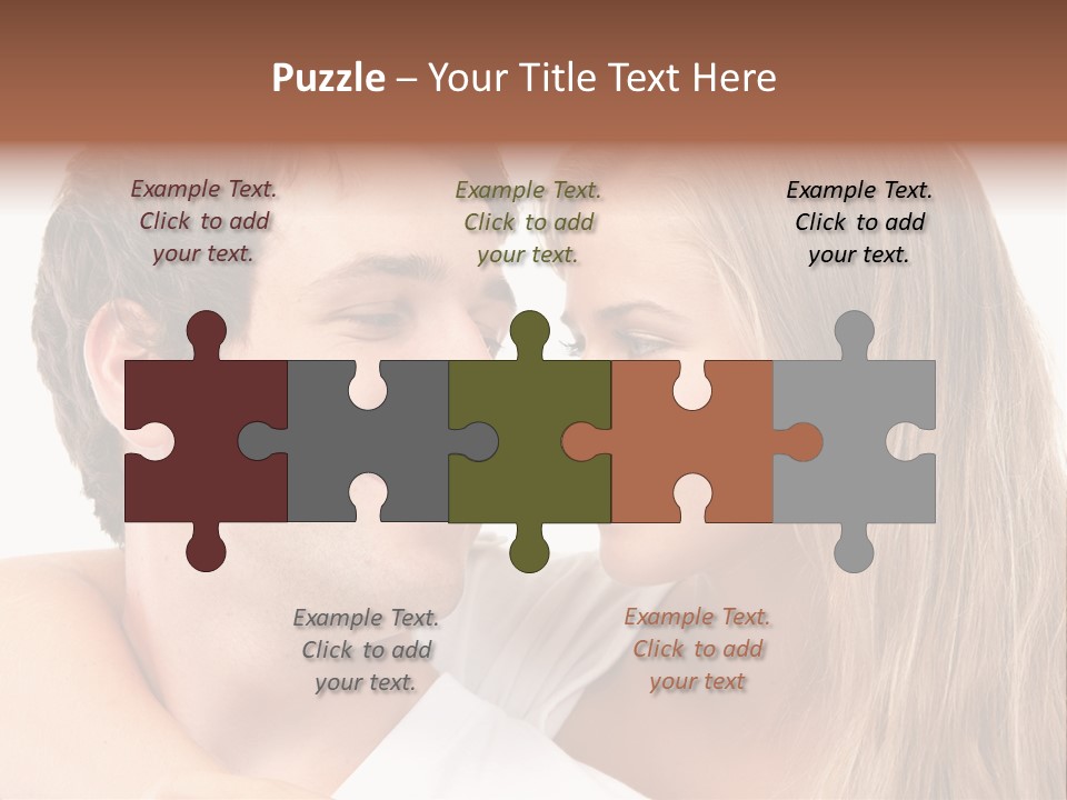 Valentine Couple Funny PowerPoint Template