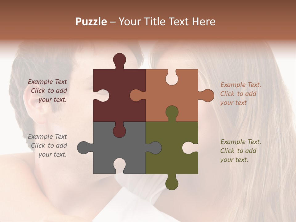 Valentine Couple Funny PowerPoint Template