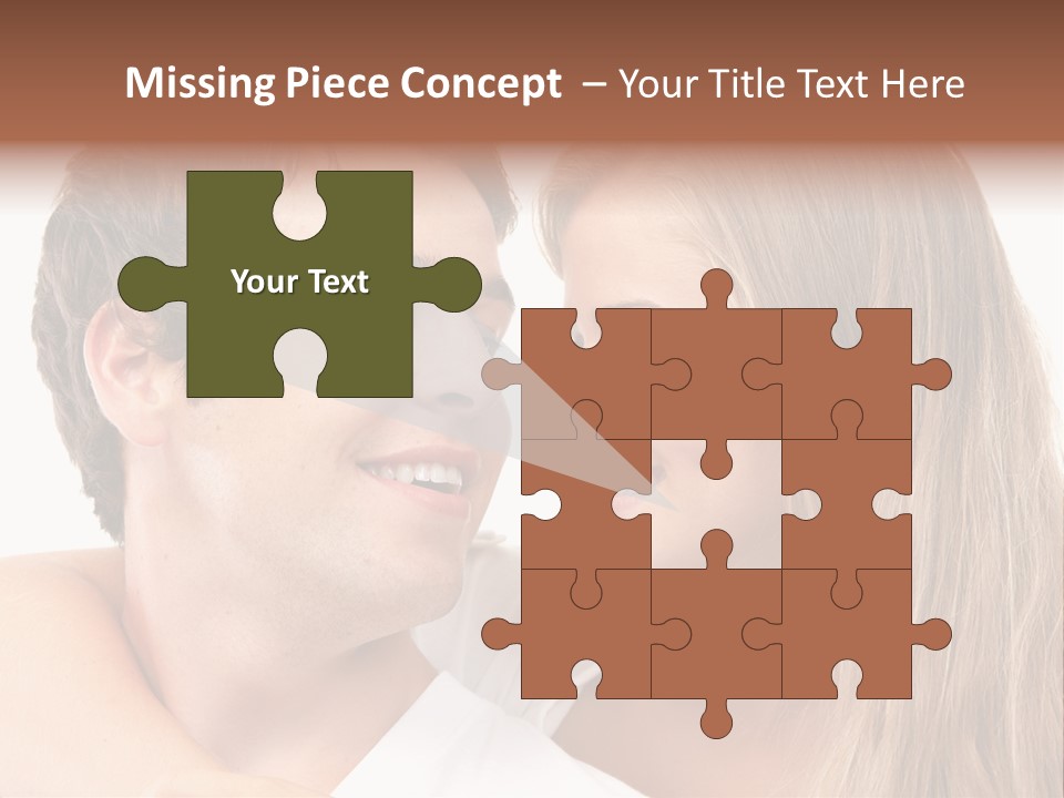 Valentine Couple Funny PowerPoint Template