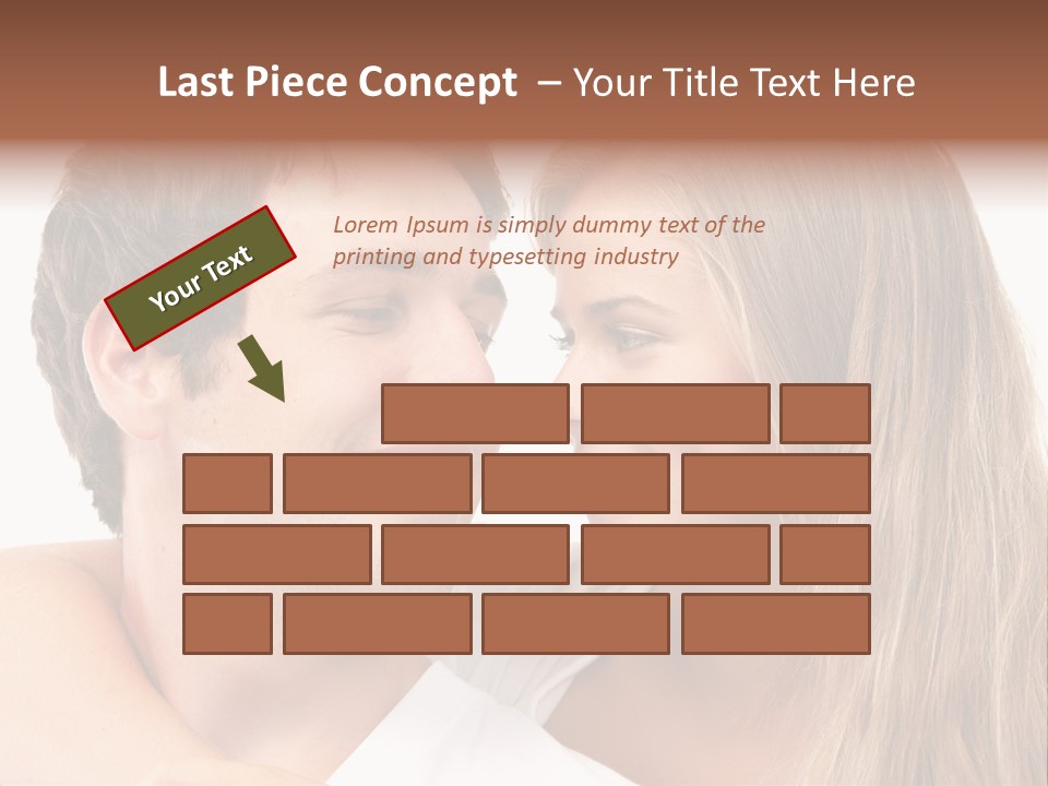 Valentine Couple Funny PowerPoint Template