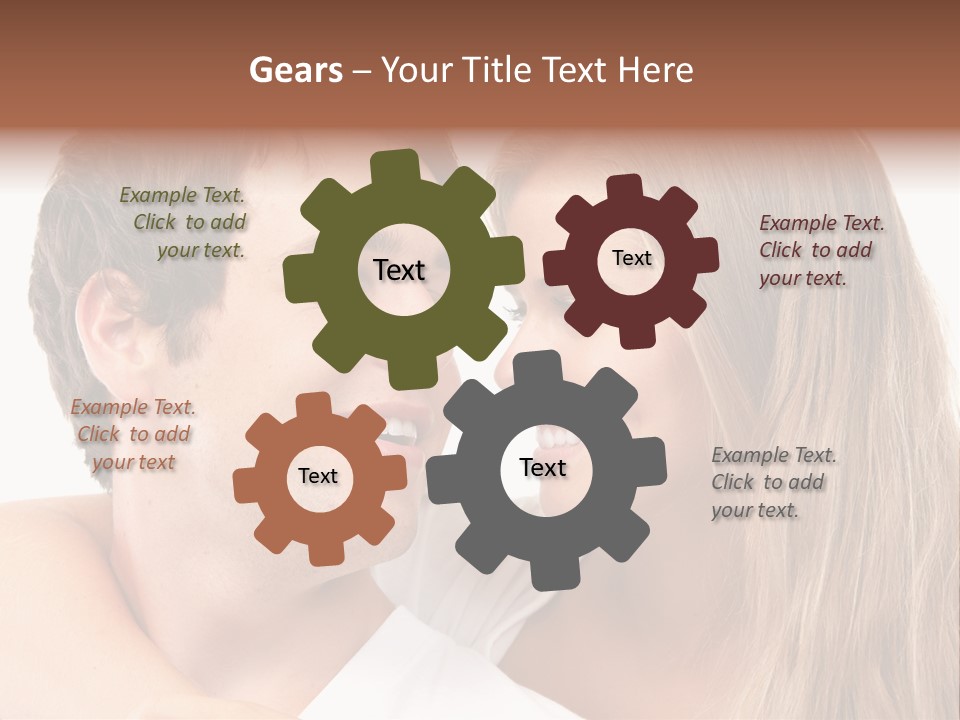 Valentine Couple Funny PowerPoint Template