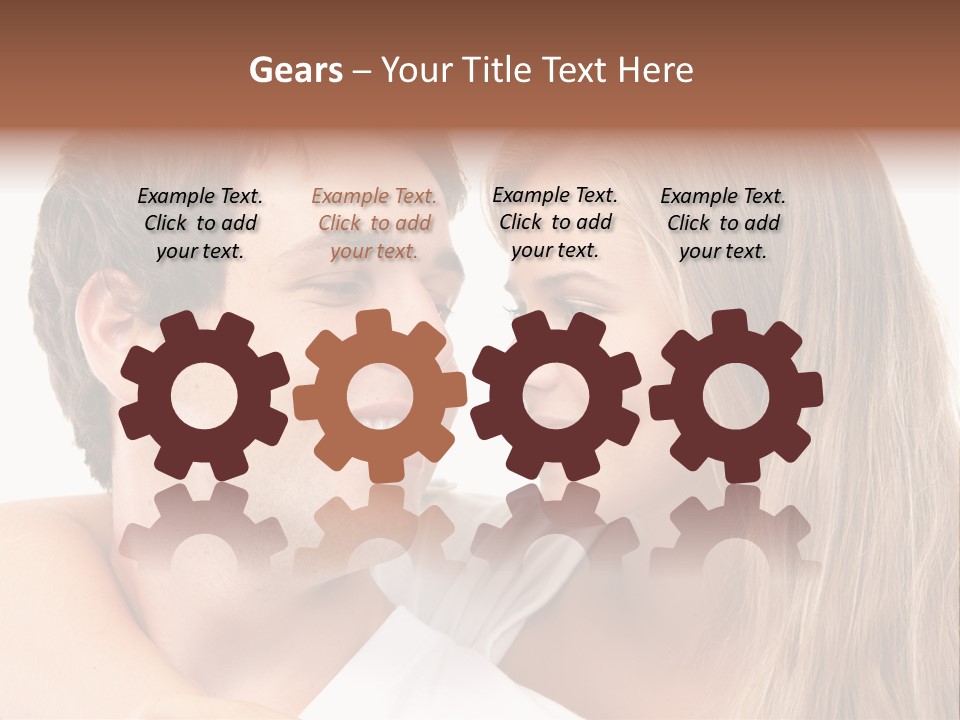 Valentine Couple Funny PowerPoint Template