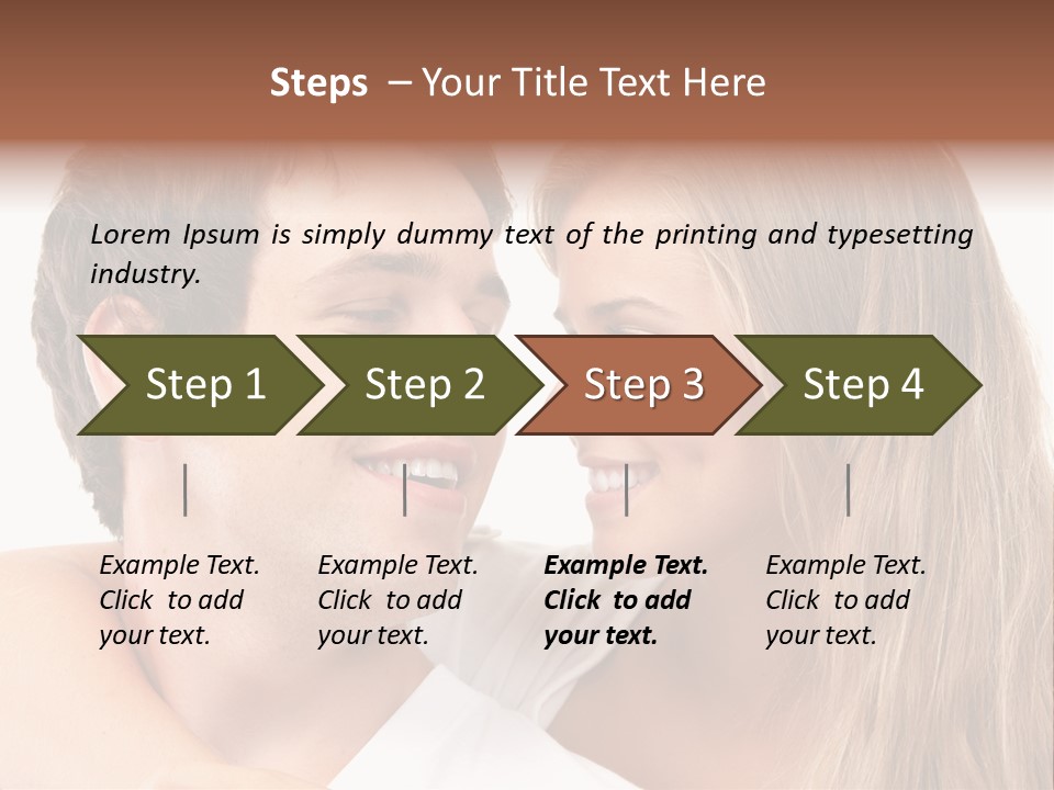 Valentine Couple Funny PowerPoint Template