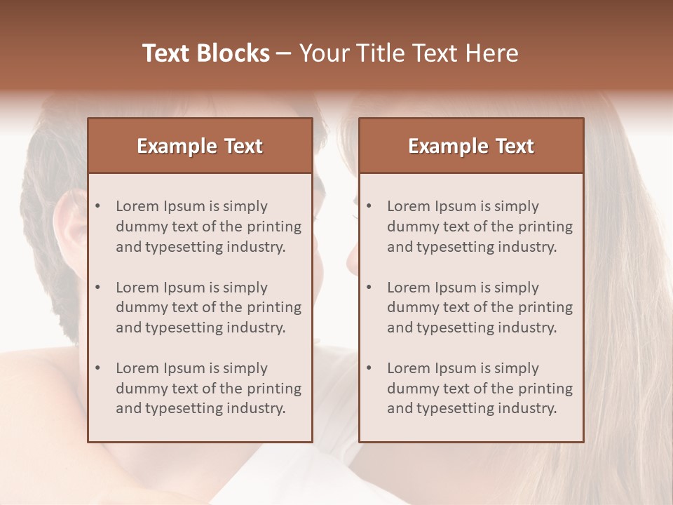 Valentine Couple Funny PowerPoint Template