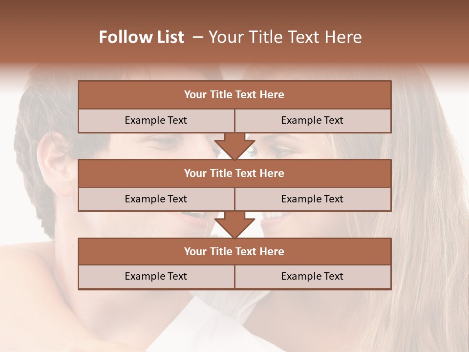 Valentine Couple Funny PowerPoint Template