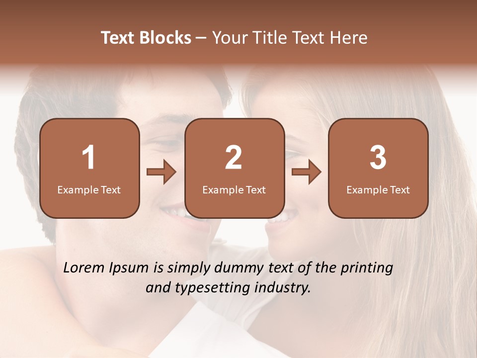 Valentine Couple Funny PowerPoint Template