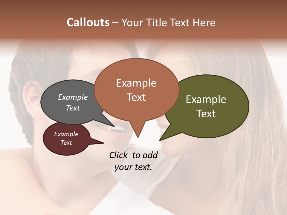 Valentine Couple Funny PowerPoint Template