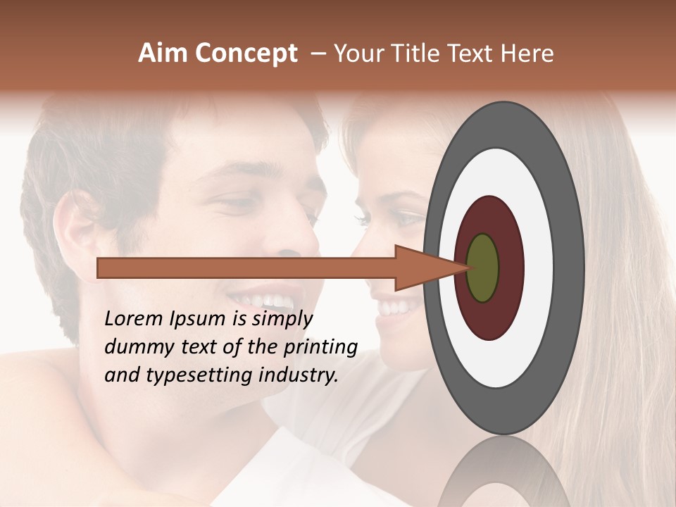 Valentine Couple Funny PowerPoint Template