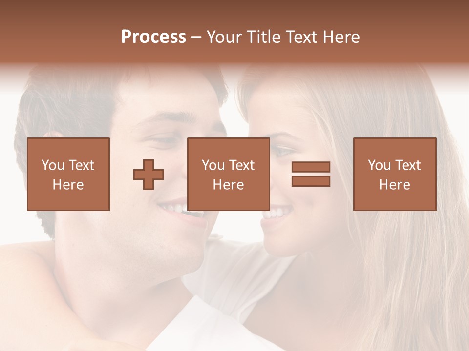 Valentine Couple Funny PowerPoint Template