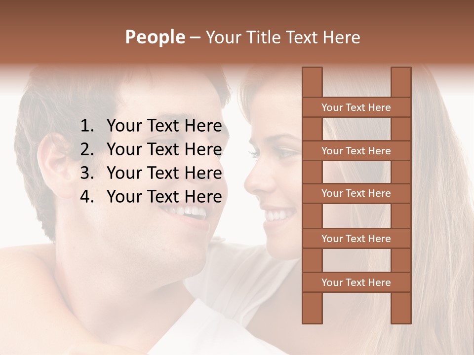 Valentine Couple Funny PowerPoint Template