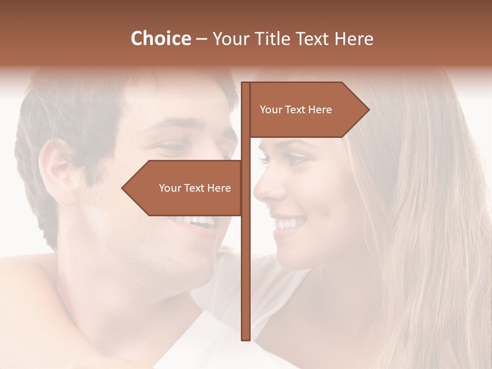 Valentine Couple Funny PowerPoint Template