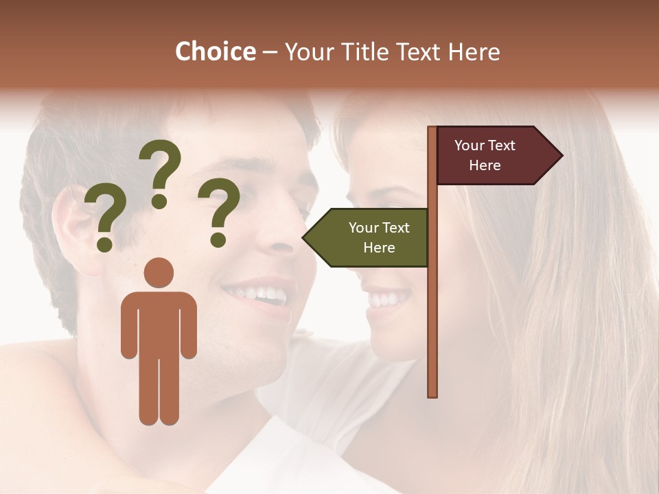 Valentine Couple Funny PowerPoint Template