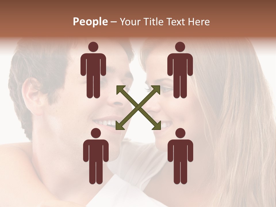 Valentine Couple Funny PowerPoint Template