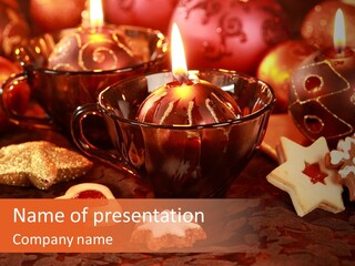 Ornament Delicious Seasonal PowerPoint Template