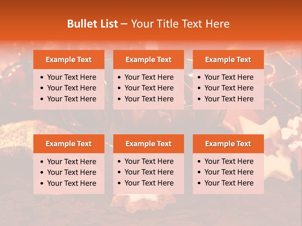 Ornament Delicious Seasonal PowerPoint Template