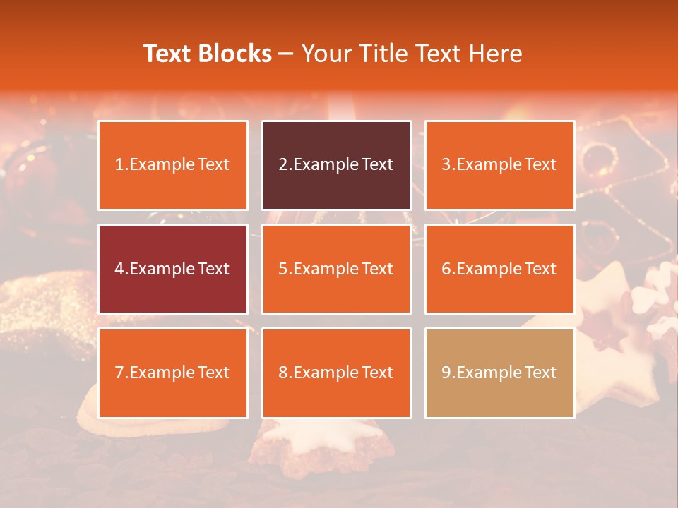 Ornament Delicious Seasonal PowerPoint Template